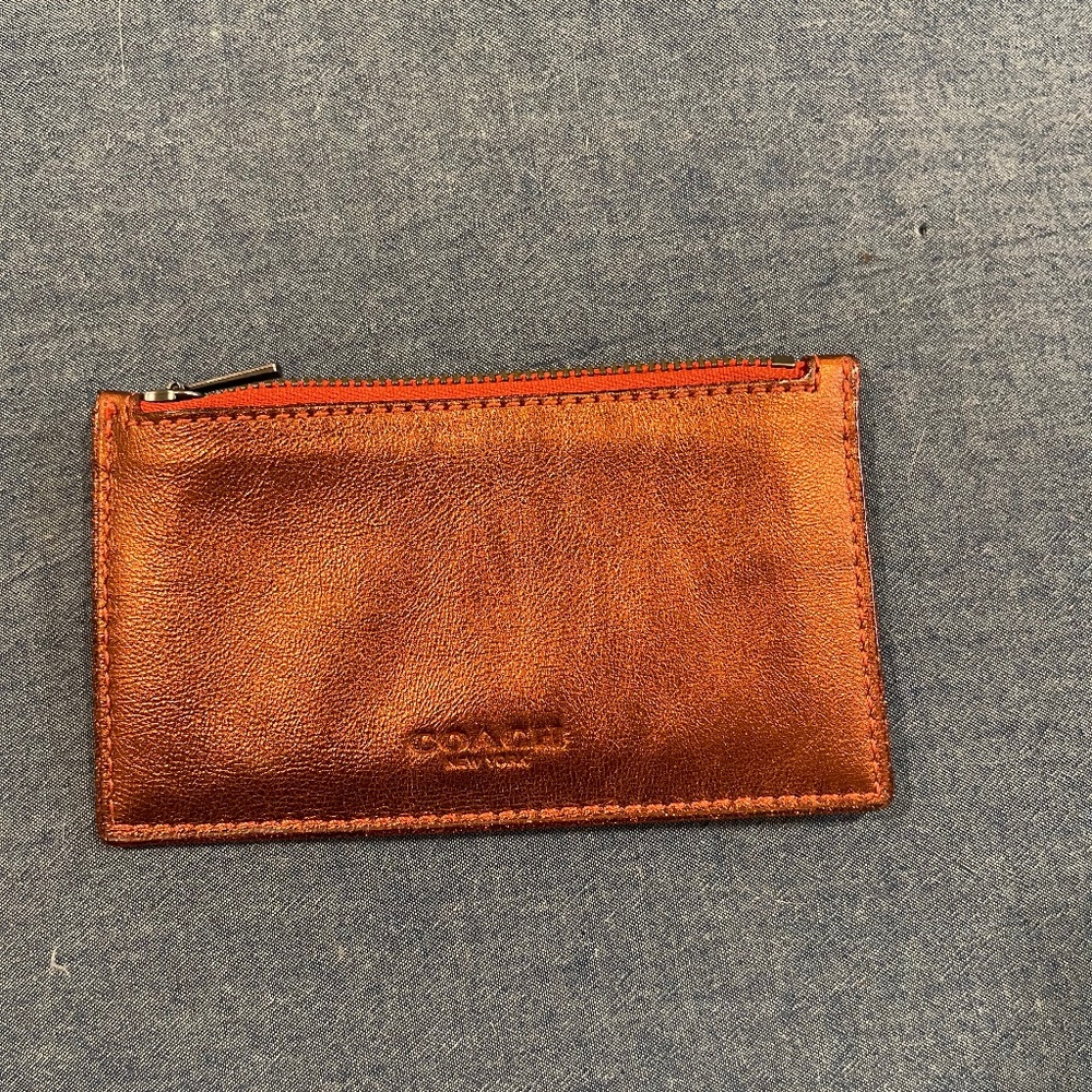 Coach card holder
